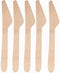 Birch Wood Knives 16.5cm - Eco-Friendly Cutlery for Events