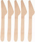 Birch Wood Knives 16.5cm - Eco-Friendly Cutlery for Events