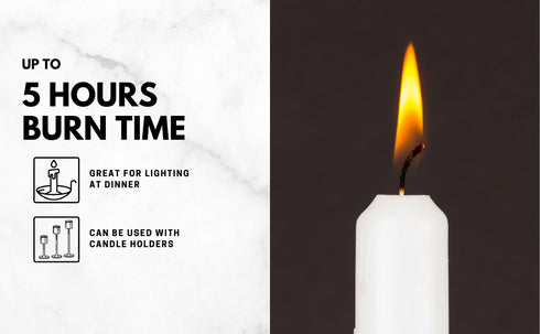 PRICES HOUSEHOLD CANDLE 5HRS 5/PK. HC056028 354052