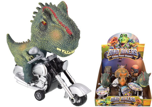 Dinosaur Biker Toys - Assorted Dino on Choppers | TY0679