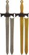 Knight Sword Toy - Assorted Gold/Silver 66cm for Play & Costume