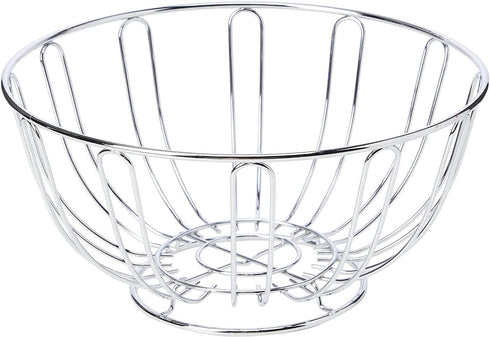Chrome Fruit Bowl - APOLLO CHROME ROUND FRUIT BOWL 24CM AP5664