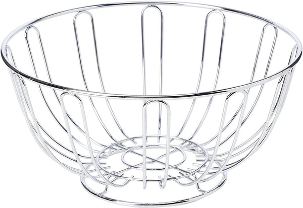 Chrome Fruit Bowl - APOLLO CHROME ROUND FRUIT BOWL 24CM AP5664