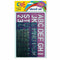STENCIL SET ASSORTED COLOURS 3 PACK. P2428