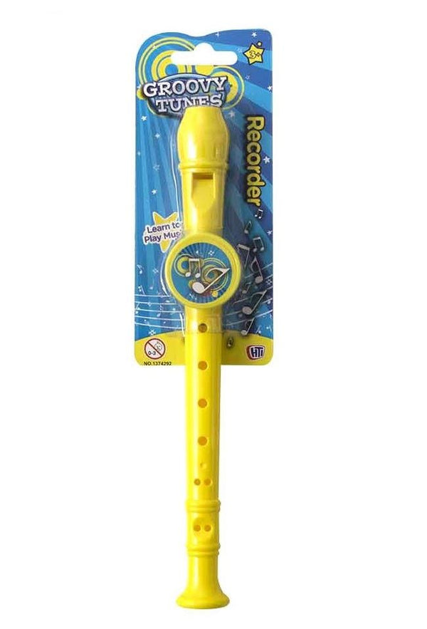 Kids Recorder Flute Toy - Assorted Colors | GROOVY TUNES 1374292