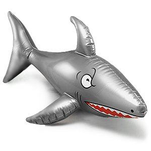 Inflatable Shark Pool Toy - X99001 Fun Water Accessory