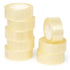 PRIMA 18MM X 33M ROLLS CLEAR TAPE PACK 8. NEPPC1833