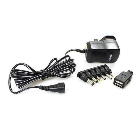 USB Power Adapter - PIFCO AC DC with USB Port 600mAh ELA1133
