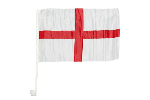 SHATCHI ENGLAND ST GEORGES CAR FLAG 30CM X 46CM 2/PK. 112411