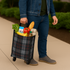 FOLDING SHOPPING TROLLEY WITH WHEELS. HH2634