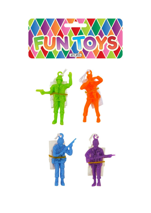 Parachutist Toy Pack - Perfect Party Bag Filler | T08042