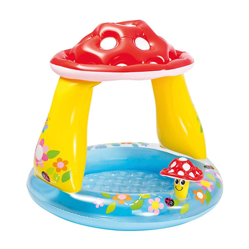 Mushroom Baby Pool - Safe & Fun for Ages 1-3 | INTEX TY683 57114NP