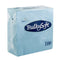 BULKY SOFT 2PLY 4 FOLD NAPKINS 33CM X 33CM 100/PK - LIGHT BLUE. 32380