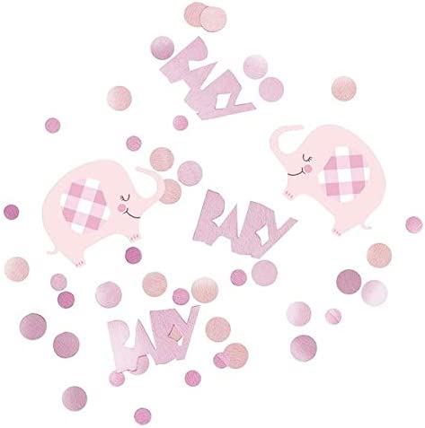 Baby Shower Confetti - Pink Elephant Theme | UNI78370