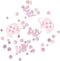 Baby Shower Confetti - Pink Elephant Theme | UNI78370