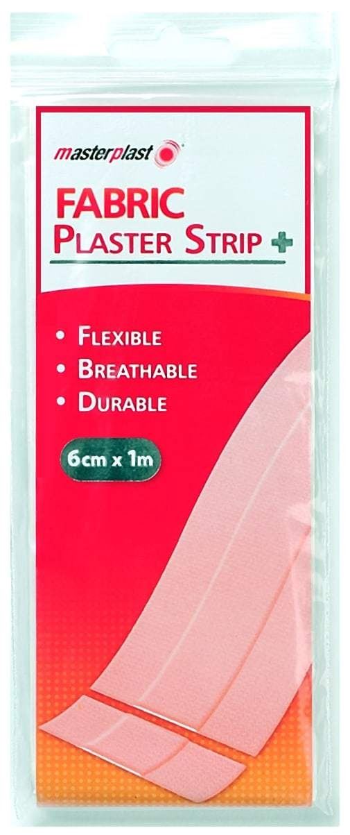MASTERPLAST FABRIC PLASTER STRIP 6CM X 1M. MP003