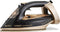 TOWER CERAGLIDE STEAM IRON WITH FAST HEAT-UP 3100W BLACK AND GOLD T22021GLD. T22021GLD