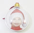 PERSONALISED CHRISTMAS TREE PHOTO BAUBLES 70MM. HBB016B