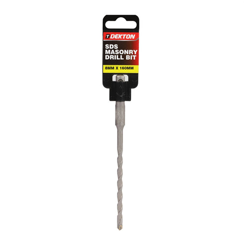 DEKTON SDS MASONRY DRILL BIT 8MM X 160MM. DT80011