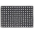 Heavy Duty Door Mat - JVL Rubber Ring Entrance Mat 40x60cm