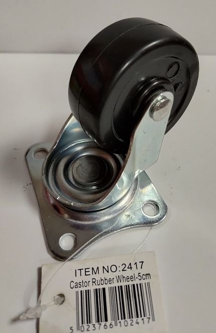 50mm Castor Wheels JL2417 - Durable & Smooth Rolling