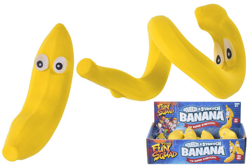 Stress Relief Banana - Squeeze & Stretch Toy TY6303