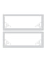 Silver Place Cards - Elegant Table Setting | 24 Pack 947949