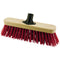 Stiff Broom Head - ELLIOTT FSC Red, Durable Cleaning Tool