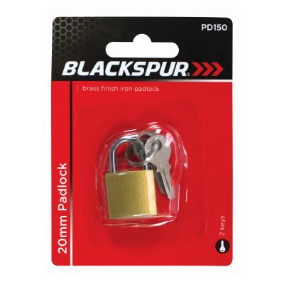 BLACKSPUR PADLOCK 20MM - Secure & Durable BB-PD150 Lock