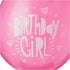 Birthday Girl Balloons - Pink & White Latex 10 Pack | UNI56063