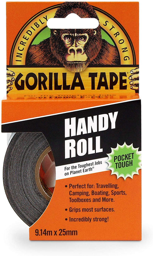 Black Duct Tape - Gorilla Glue Handy Roll 9m | 3044401