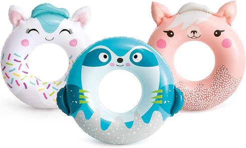 Inflatable Animal Ring - Cute Swim Accessory for Kids
