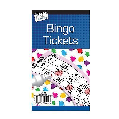 Bingo Game Tickets - 600 Pack 8002 for Endless Fun