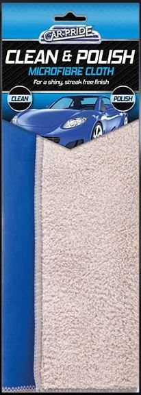 Car Polish Cloth - CAR PRIDE POLISH & DRY CLOTH CP1186