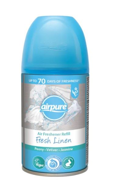 Fresh Linen Air Freshener Refill 250ml - AIRPURE AF102B
