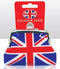 Union Jack Purse - Small PVC Clip Wallet EL63233