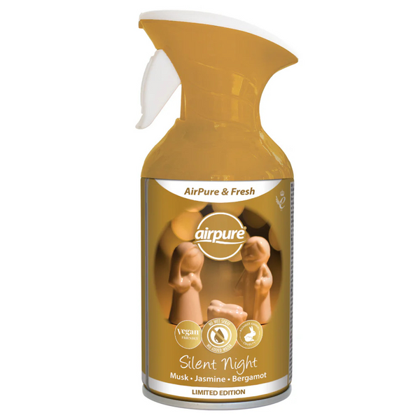AIRPURE & FRESH AIR FRESHNER SPRAY 250ML - SILENT NIGHT. TAF284