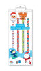 KIDS CREATE CHRISTMAS PARTY PENCILS WITH ERASER TOPPERS 4/PK. XXTCPT