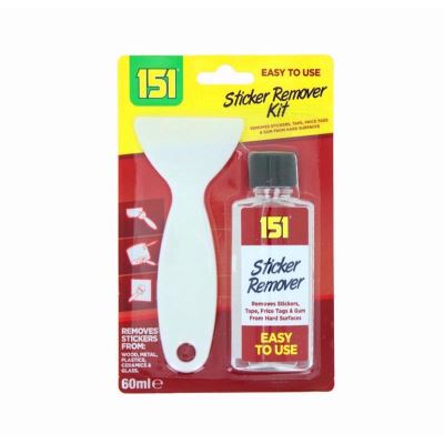 Sticker Remover Kit 60ml - Effortlessly Peel Off Stickers