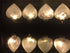 10 FROSTED HEART LED LIGHT GARLAND CHRISTMAS. XMS0178