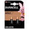 LRV08 Alkaline Battery - DURACELL MN21 A23 12V 2-Pack