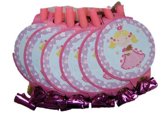 Pink Party Blowouts - Birthday Princess 24-Pack by CASA.CASA