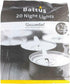Unscented Tealights - 8 Hour Burn, 20 Pack | BALTUS PEV020-20