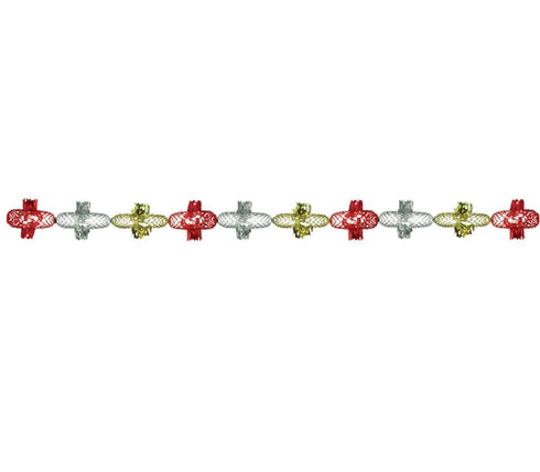 Foil Garland Decoration - Bauble Hanging Garland 2M | 9908