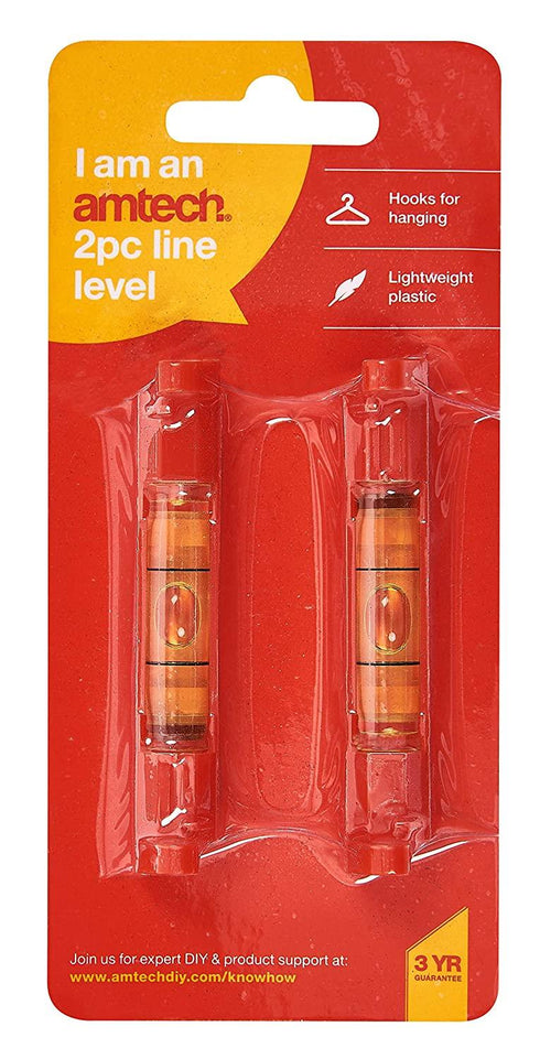 Spirit Line Level 2-Pack - AMTECH AMP4820 for Precision Leveling