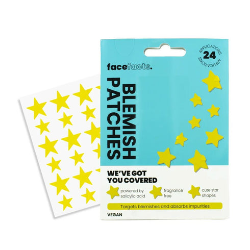 FACE FACTS BLEMISH PATCHES HEARTS & STARS DESIGN. 37817-150B