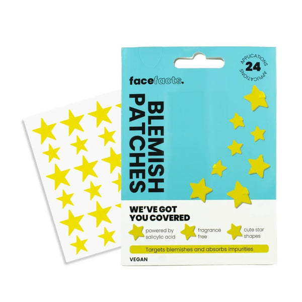 FACE FACTS BLEMISH PATCHES HEARTS & STARS DESIGN. 37817-150B