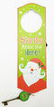 DELUXE FATHER CHRISTMAS XMAS SANTA MAGIC FRONT DOOR KEY WITH HANGER FESTIVE DECORATION..... NO CHIMN. PI524001