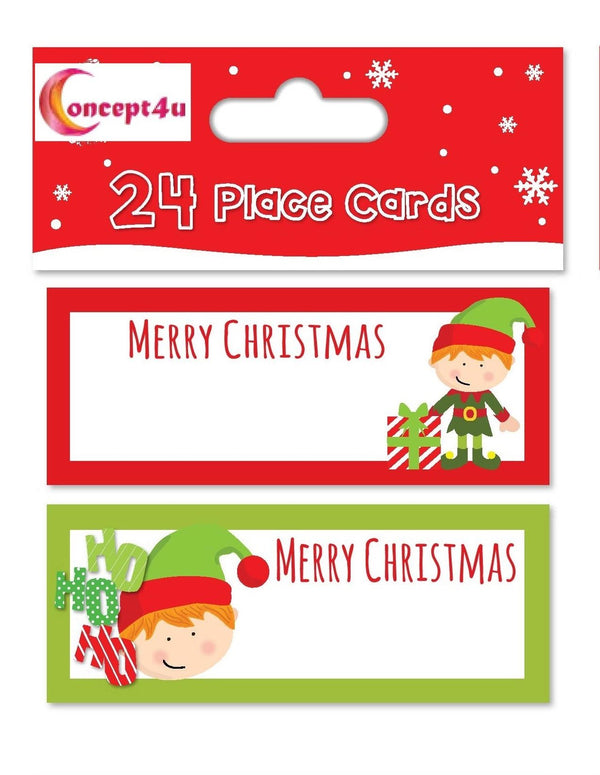 Elf Table Place Cards - Perfect for Holiday Gatherings