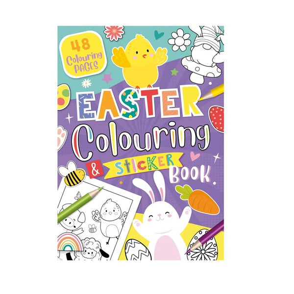 TALLON EASTER COLOURING & STICKER ACTIVITY BOOK. TA6666